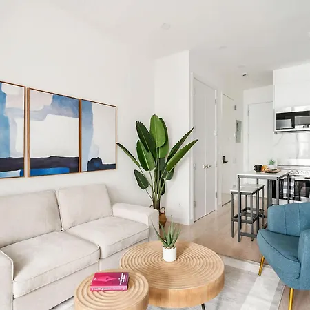 317-1B Sleek Modern 1Br Union Square Wd In Unit Apartamento